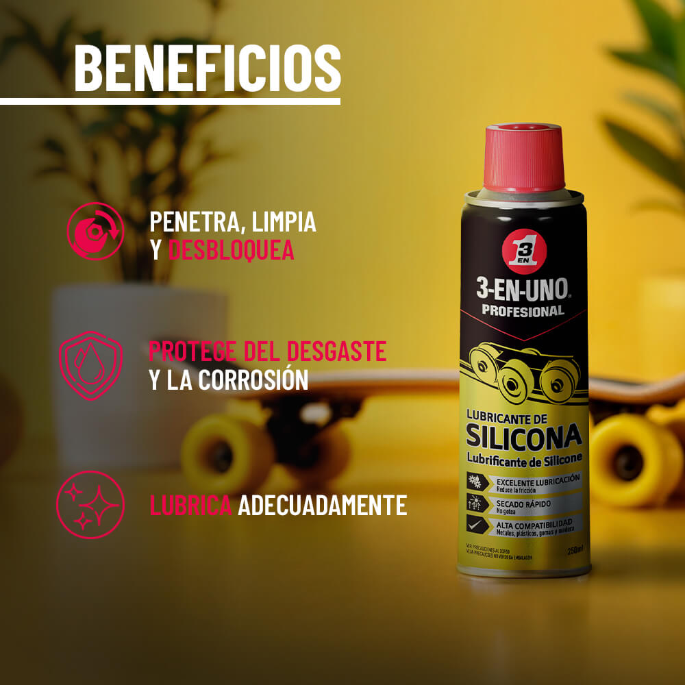 3 en uno lubricante silicona